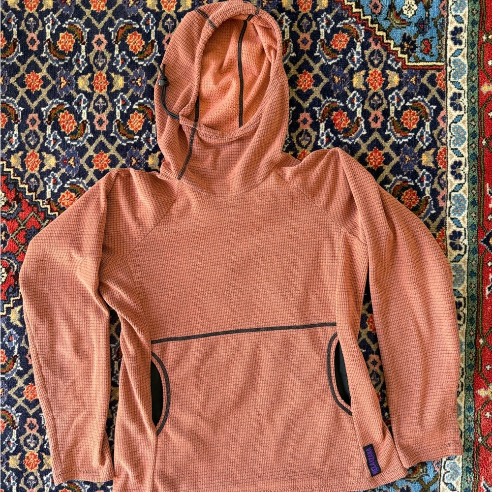 Melanzana Terra Cotta Hooded Top